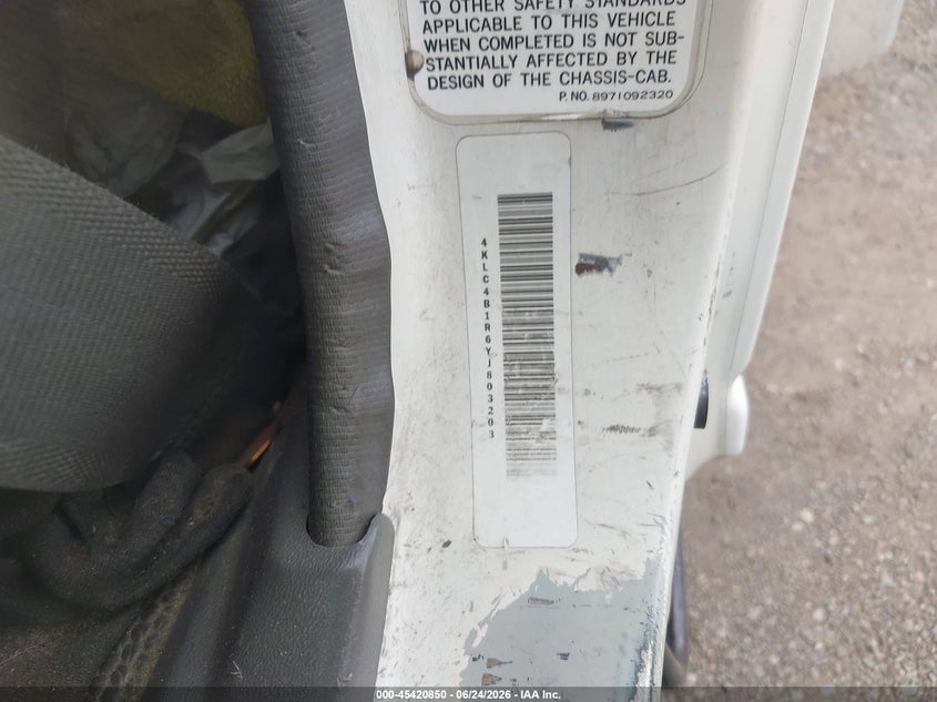 2000 ISUZU NPR TRUCK N/A