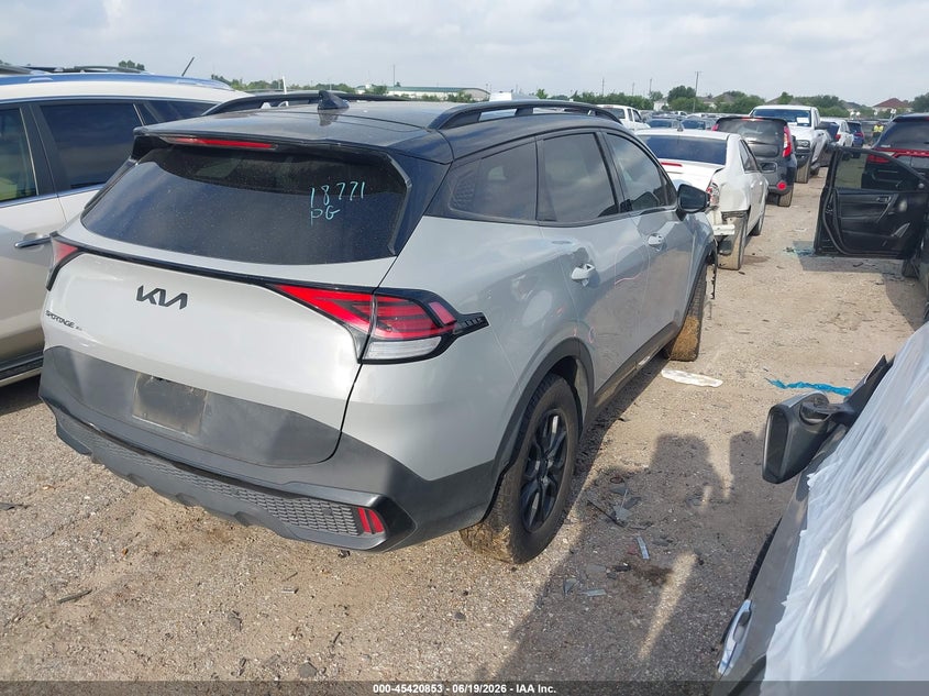 2025 KIA SPORTAGE auction photo 4