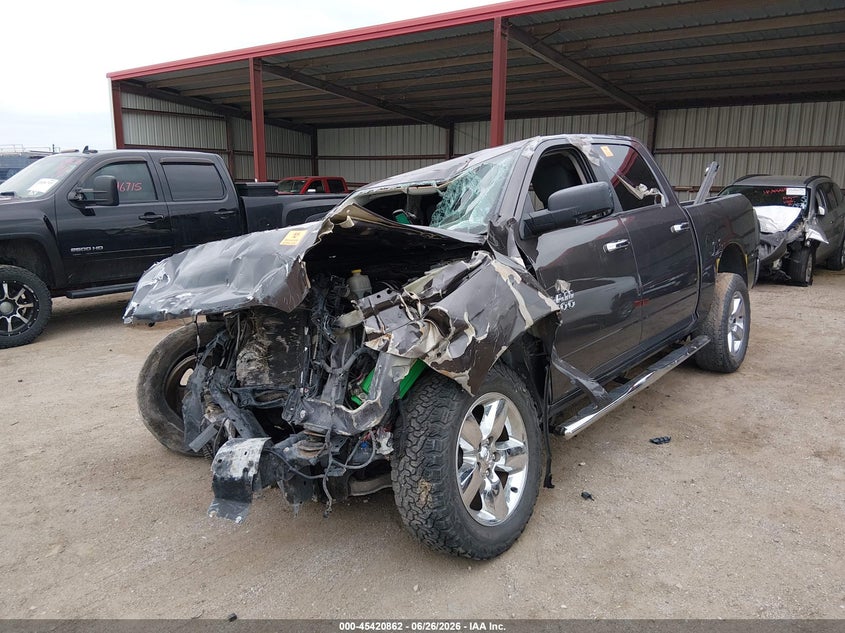 Vin: 1c6rr7lt0fs745282, lot: 45918913, ram 1500 big horn 20152