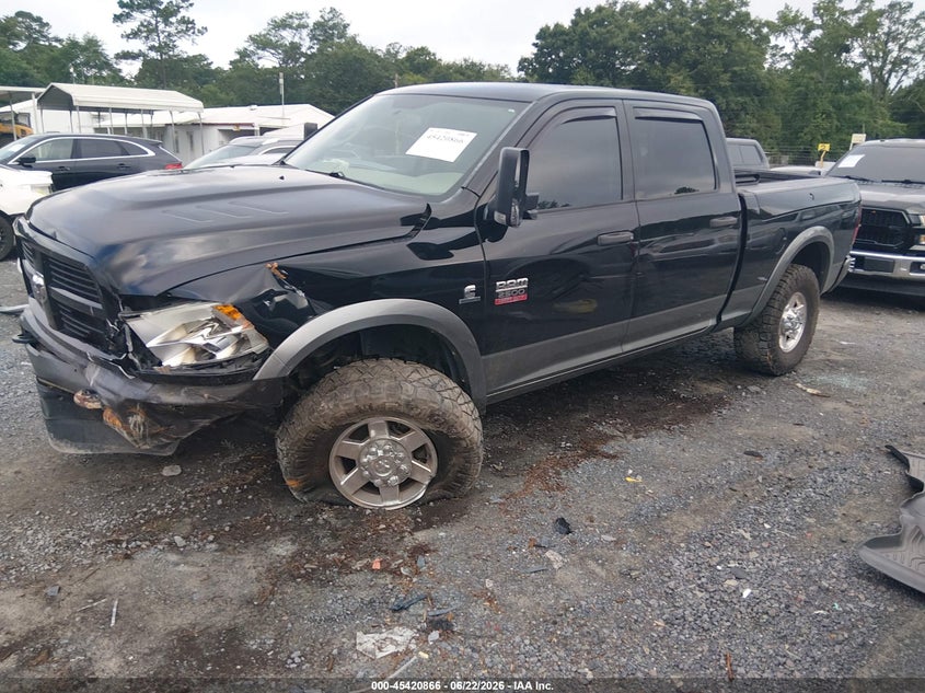 Vin: 3c6ud5dlxcg208871, lot: 45918917, ram 2500 outdoorsman 20122