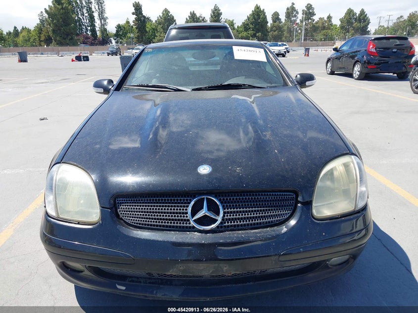 2002 Mercedes-Benz Slk 230 Kompressor VIN: WDBKK49F32F238036 Lot: 45420913