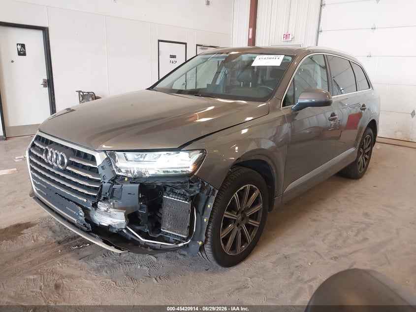 Vin: wa1vaaf74jd011147, lot: 45918965, audi q7 3.0t premium 20182