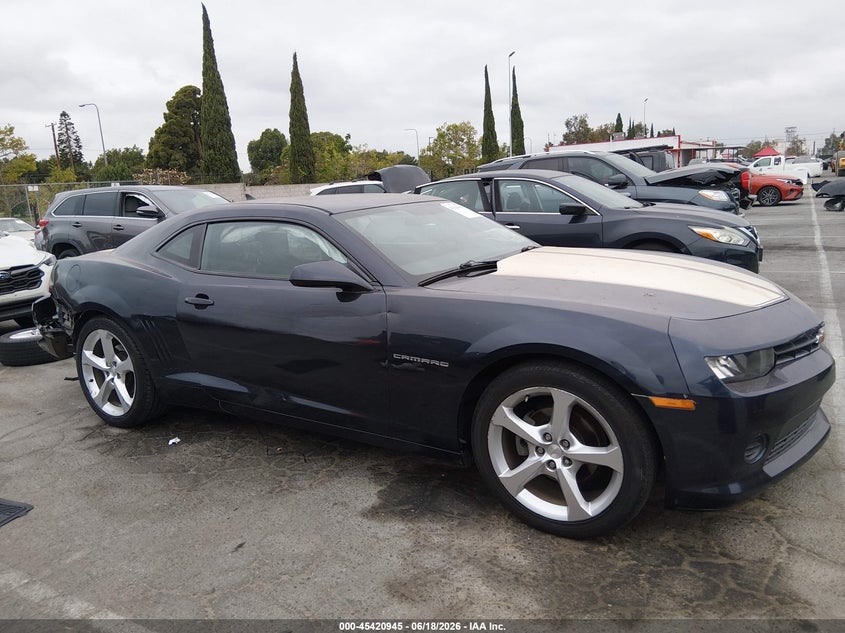 2014 Chevrolet Camaro 2Ls VIN: 2G1FA1E3XE9263747 Lot: 45420945