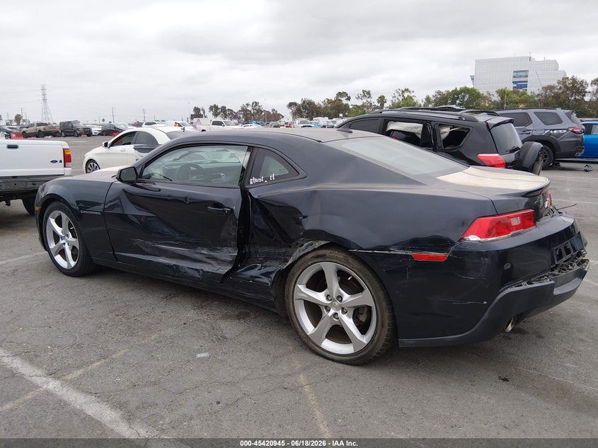 2014 Chevrolet Camaro 2Ls VIN: 2G1FA1E3XE9263747 Lot: 45420945