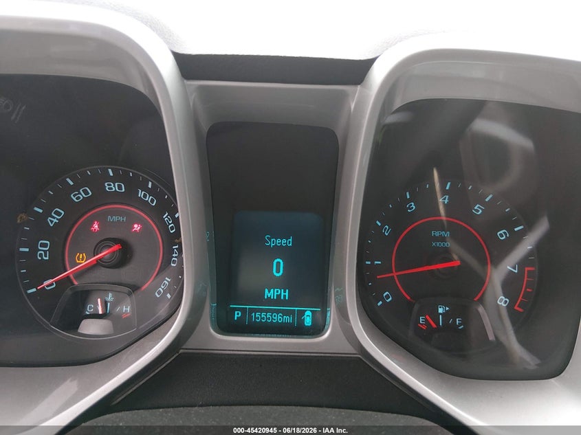 2014 Chevrolet Camaro 2Ls VIN: 2G1FA1E3XE9263747 Lot: 45420945