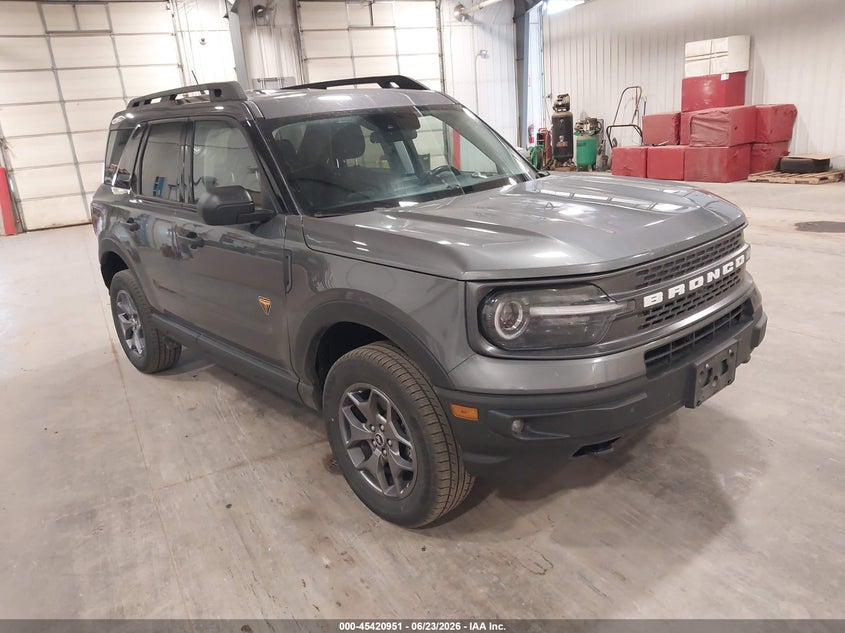 Vin: 3fmcr9d96pre04295, lot: 45919002, ford bronco sport badlands 2023 img_1