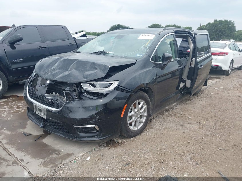 Vin: 2c4rc1bg7nr214639, lot: 45919006, chrysler pacifica touring l 20222