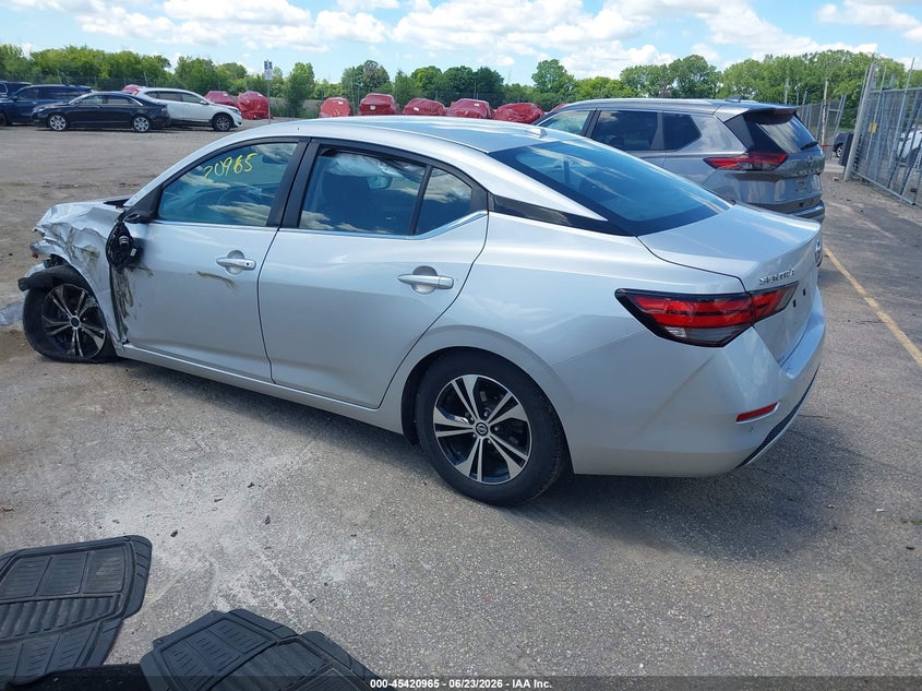 2021 NISSAN SENTRA auction photo 3