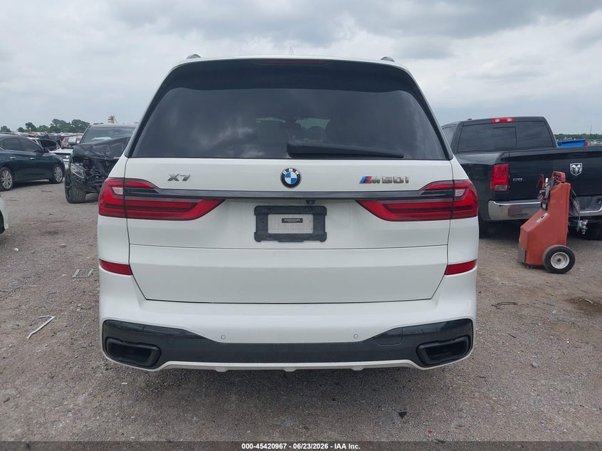 2021 BMW X7 M50I VIN: 5UXCX6C08M9H85944 Lot: 45420967