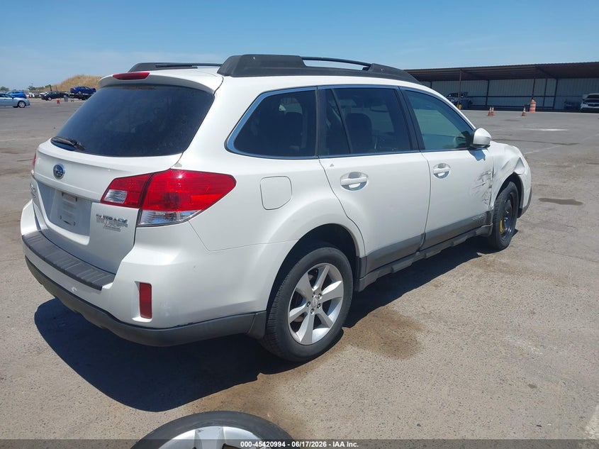 Vin: 4s4brbcc2d3204380, lot: 45919045, subaru outback 2.5i premium 20134