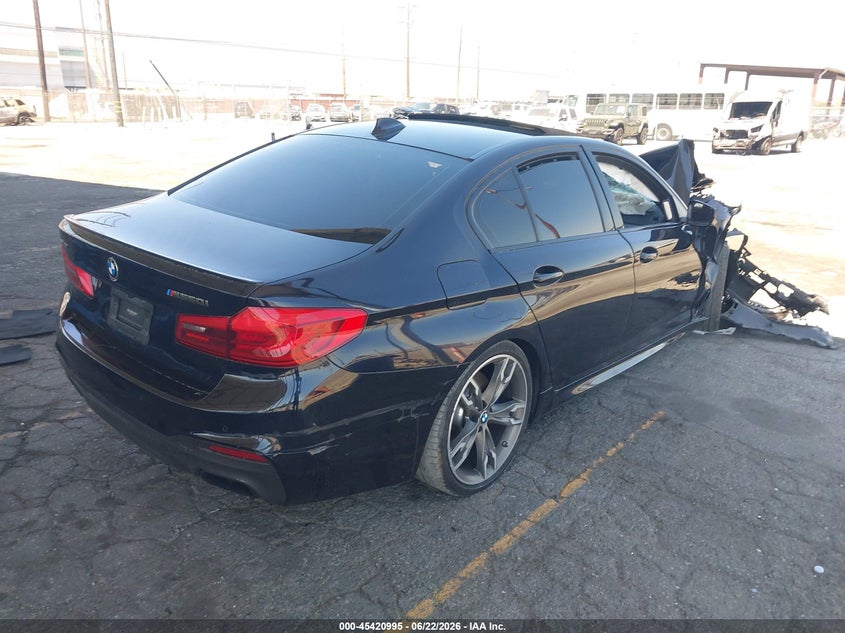 Vin: wbajb9c52kb464485, lot: 45919046, bmw m550i xdrive 20194