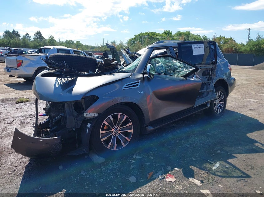 2019 NISSAN ARMADA auction photo 2