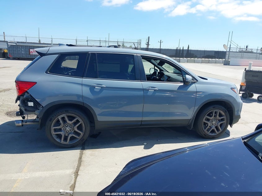 2022 Honda Passport 2Wd Ex-L VIN: 5FNYF7H58NB000282 Lot: 45421032