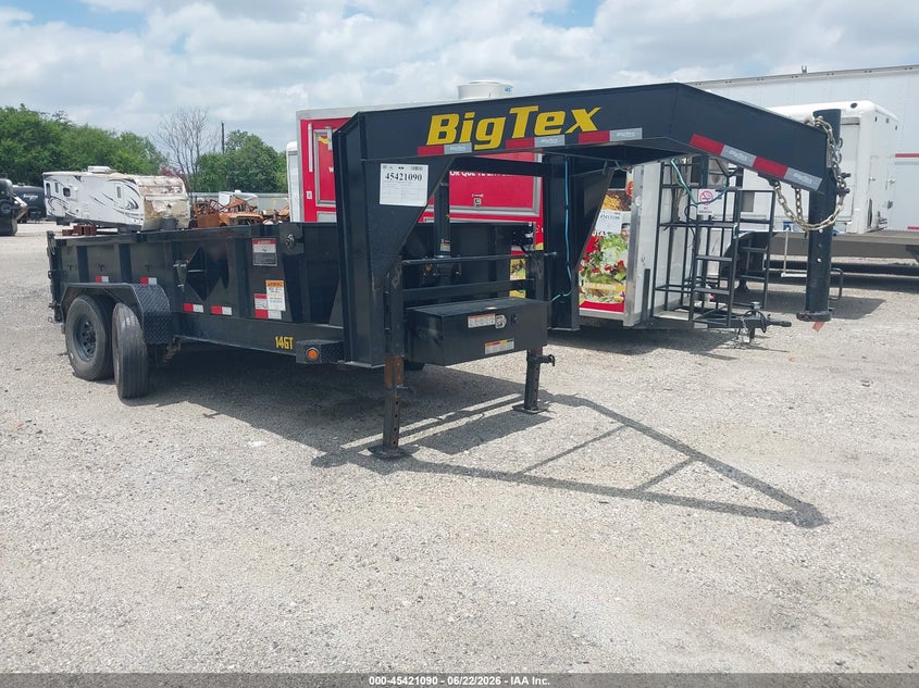 2025 BIG TEX TRAILER CO INC GOOSENECK DUAL AXLE auction photo 1