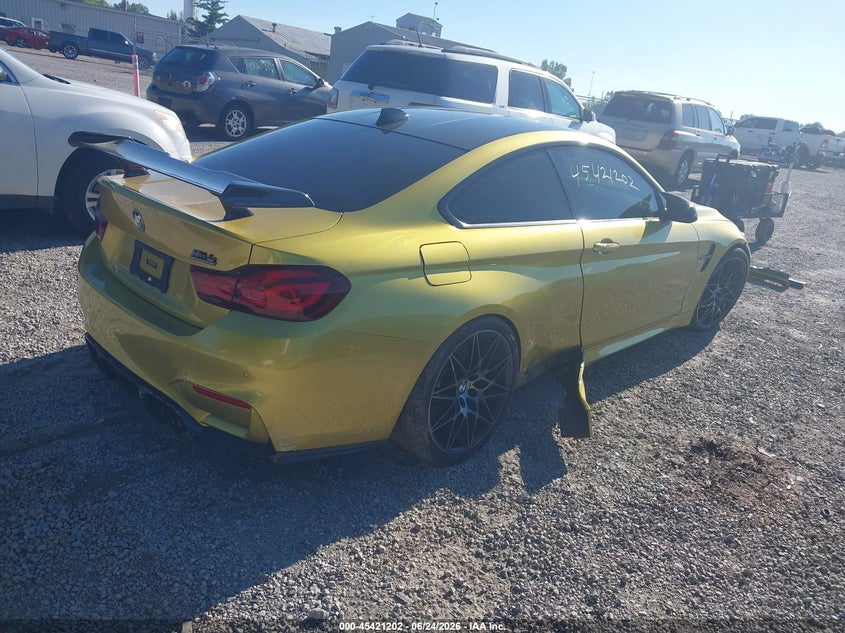 Vin: wbs4y9c08lfh22789, lot: 45919252, bmw m4 20204