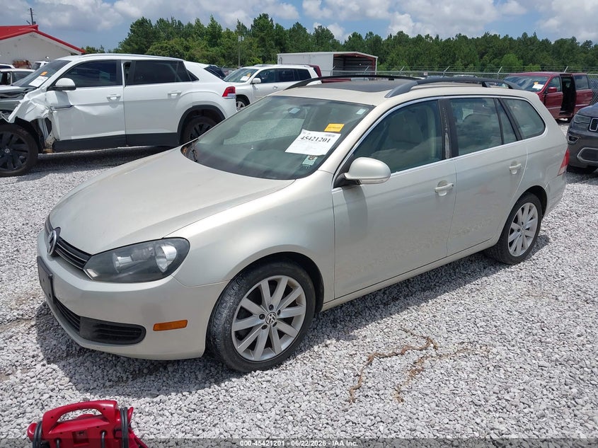 2011 Volkswagen Jetta Sportwagen 2.0l Tdi 3VWPL7AJ7BM672673 photo 1