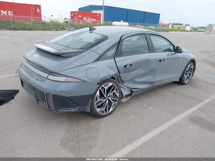 2024 HYUNDAI IONIQ 6 auction photo 4