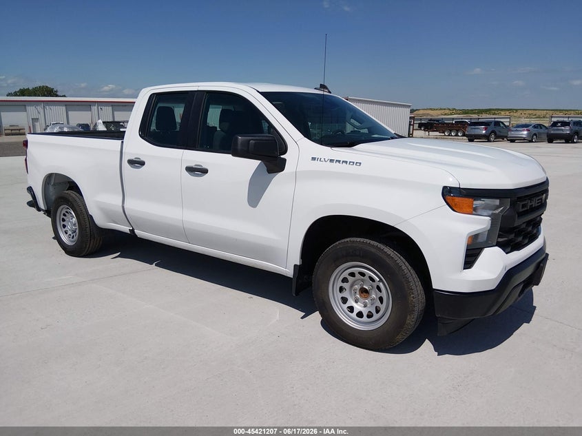 Vin: 1gcraaek8pz203180, lot: 45919258, chevrolet silverado 1500 2wd double cab standard bed wt 2023 img_1