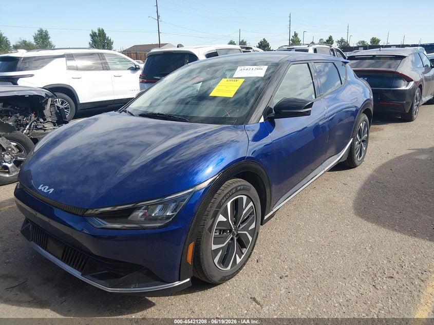 Vin: kndc3dlc1r5201097, lot: 45919259, kia ev6 wind 20242