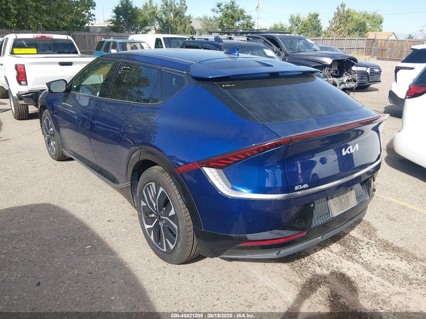 Vin: kndc3dlc1r5201097, lot: 45919259, kia ev6 wind 20243