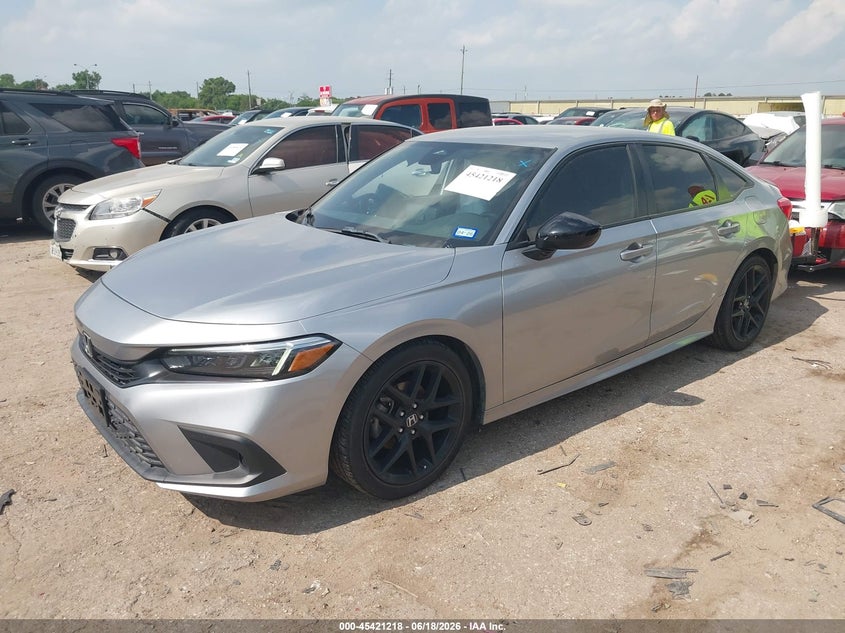 2023 HONDA CIVIC SEDAN 2.0L I-4 DI, DOHC, VVT, 158HP