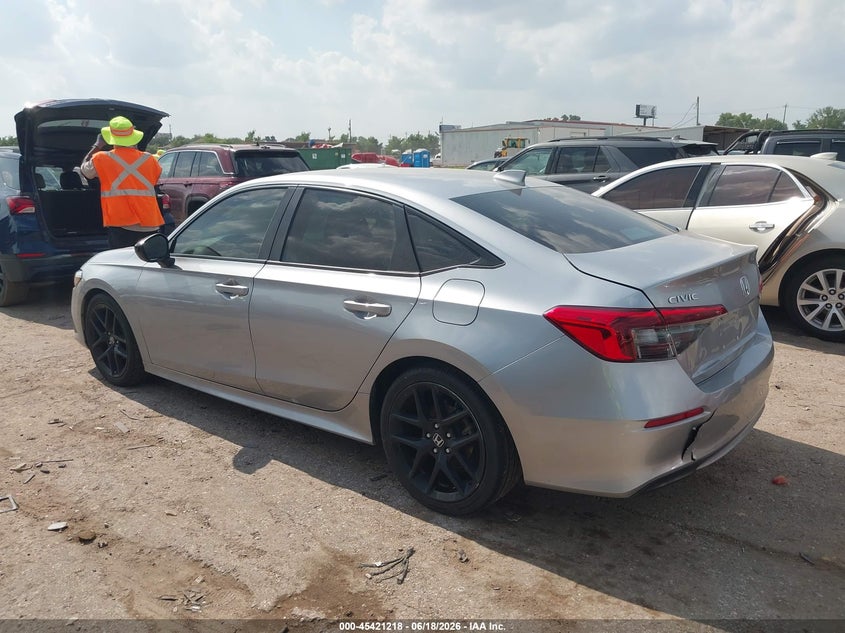 2023 HONDA CIVIC SEDAN 2.0L I-4 DI, DOHC, VVT, 158HP