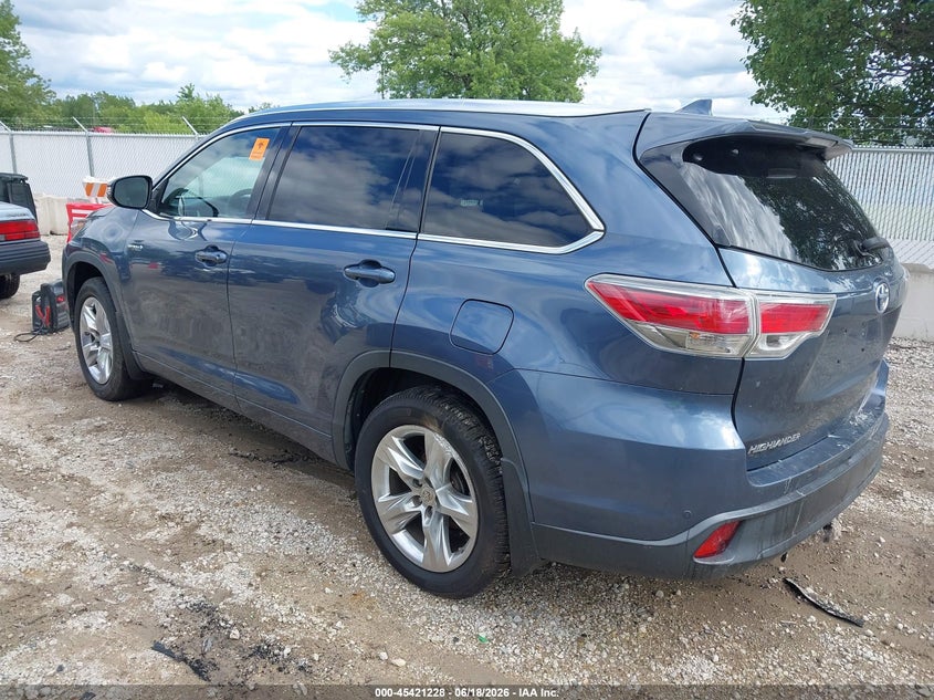 2015 TOYOTA HIGHLANDER SPORT UTILITY VEHICLE 3.5L V-6 DOHC, VVT, 231HP