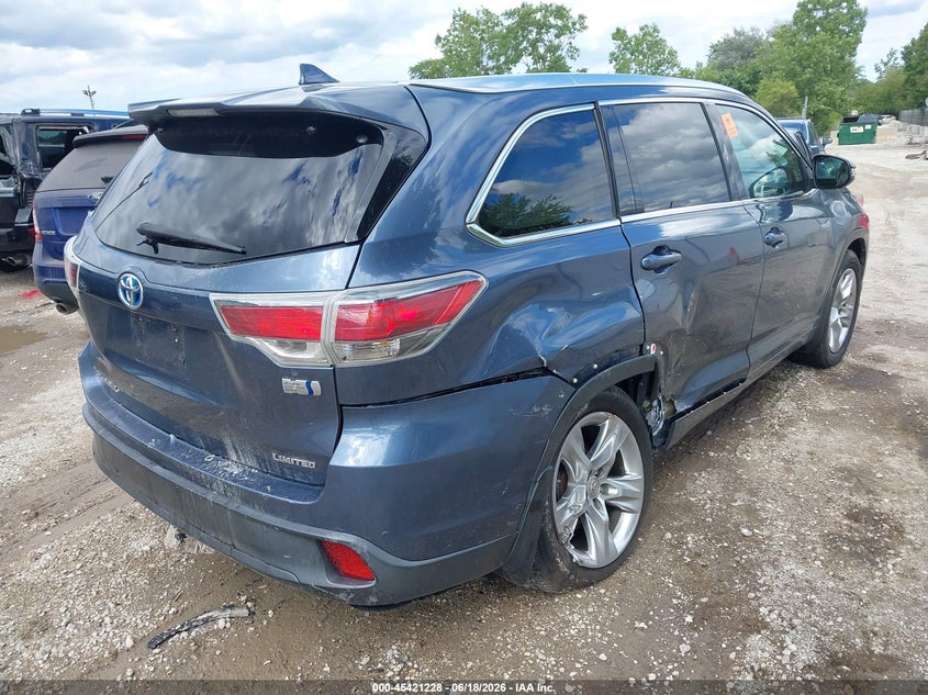 2015 TOYOTA HIGHLANDER SPORT UTILITY VEHICLE 3.5L V-6 DOHC, VVT, 231HP