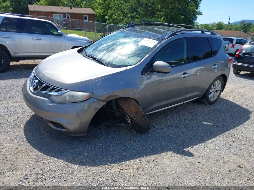 2012 NISSAN MURANO auction photo 2