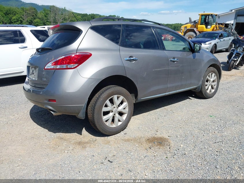 2012 NISSAN MURANO auction photo 4
