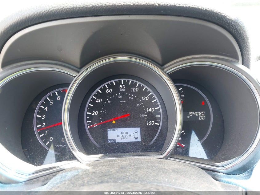 2012 NISSAN MURANO auction photo 7