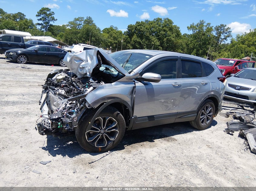 VIN 7FARW1H82NE008748 2022 HONDA CR-V 2WD EX-L