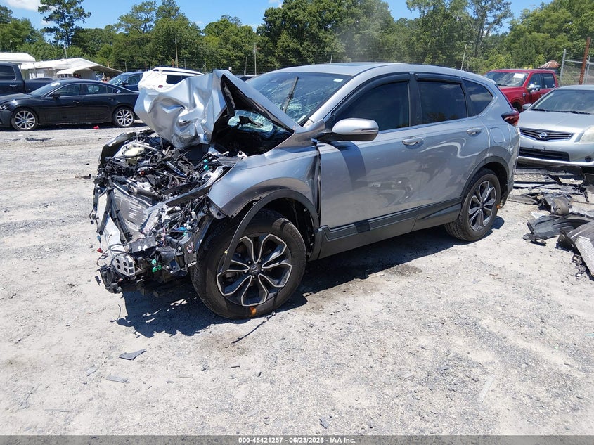 VIN 7FARW1H82NE008748 2022 HONDA CR-V 2WD EX-L