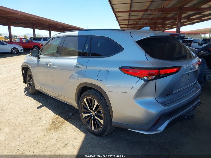 Vin: 5tdjzrah7ms046916, lot: 45919341, toyota highlander xse 20213