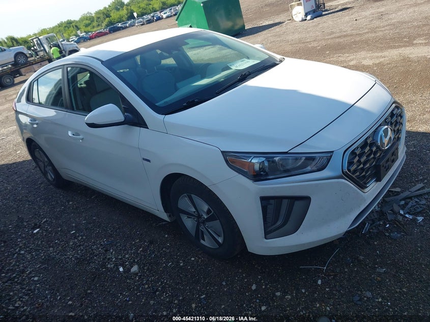 Vin: kmhc65lc4lu219776, lot: 45919361, hyundai ioniq hybrid blue 2020 img_1