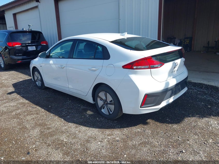 Vin: kmhc65lc4lu219776, lot: 45919361, hyundai ioniq hybrid blue 20203