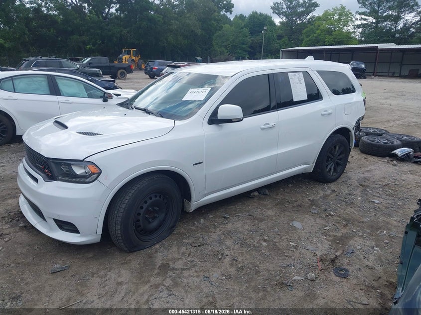 Vin: 1c4sdhct7jc254757, lot: 45919366, dodge durango r/t rwd 20182