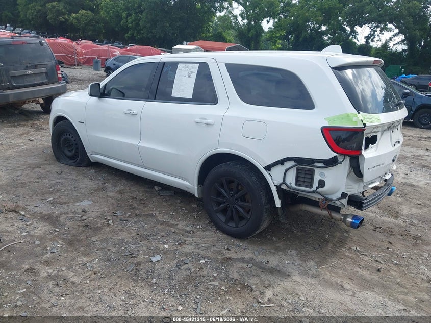 Vin: 1c4sdhct7jc254757, lot: 45919366, dodge durango r/t rwd 20183