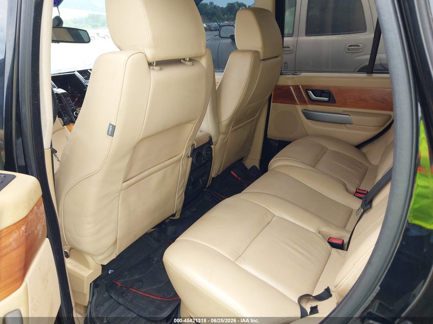 2008 Land Rover Range Rover Sport Hse VIN: SALSK25488A165237 Lot: 45421318