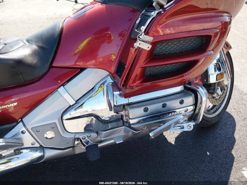 2001 Honda Gl1800 VIN: 1HFSC47051A001403 Lot: 45421368