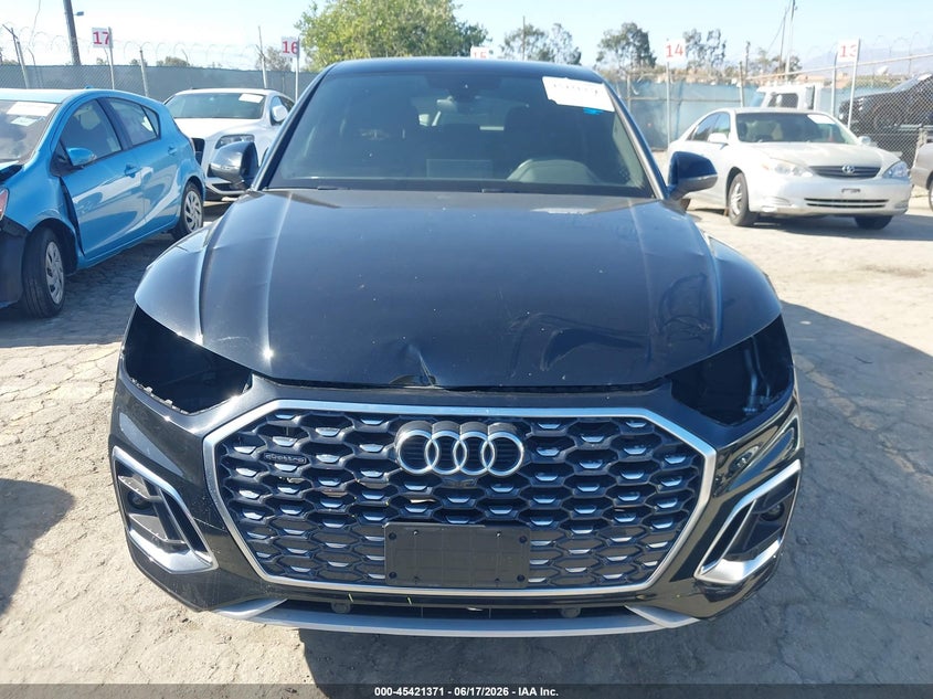 2021 Audi Q5 Sportback Premium 45 Tfsi Quattro S Tronic VIN: WA14AAFY4M2098536 Lot: 45421371