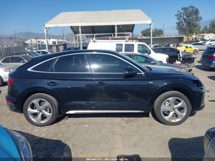 2021 Audi Q5 Sportback Premium 45 Tfsi Quattro S Tronic VIN: WA14AAFY4M2098536 Lot: 45421371