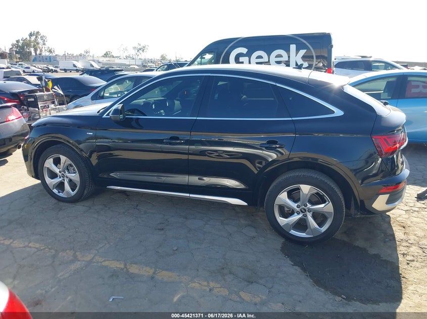 2021 Audi Q5 Sportback Premium 45 Tfsi Quattro S Tronic VIN: WA14AAFY4M2098536 Lot: 45421371