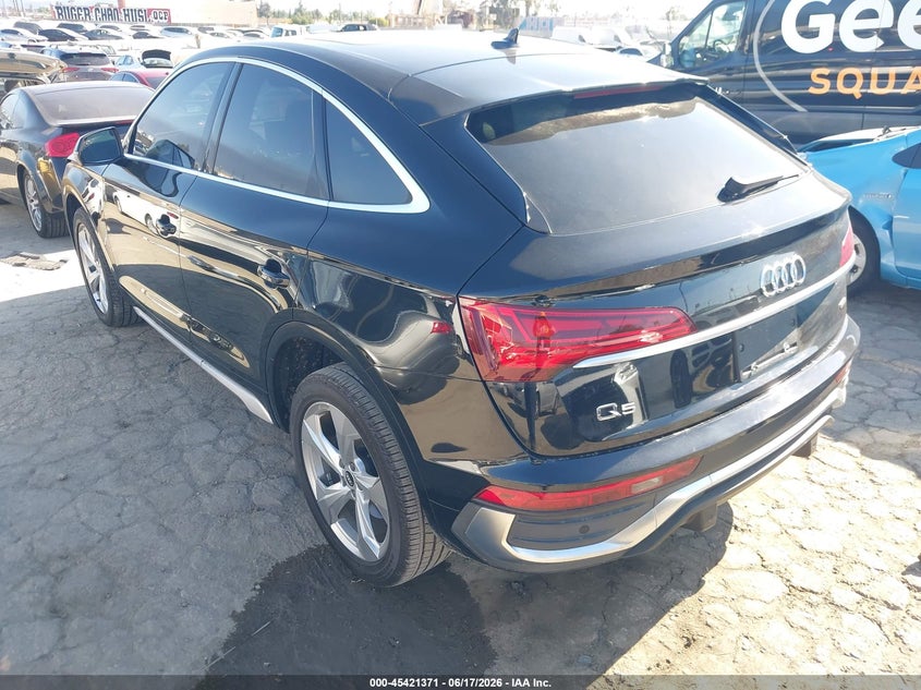 Vin: wa14aafy4m2098536, lot: 45919422, audi q5 sportback premium 45 tfsi quattro s tronic 20213