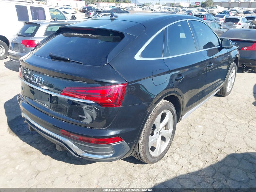 Vin: wa14aafy4m2098536, lot: 45919422, audi q5 sportback premium 45 tfsi quattro s tronic 20214