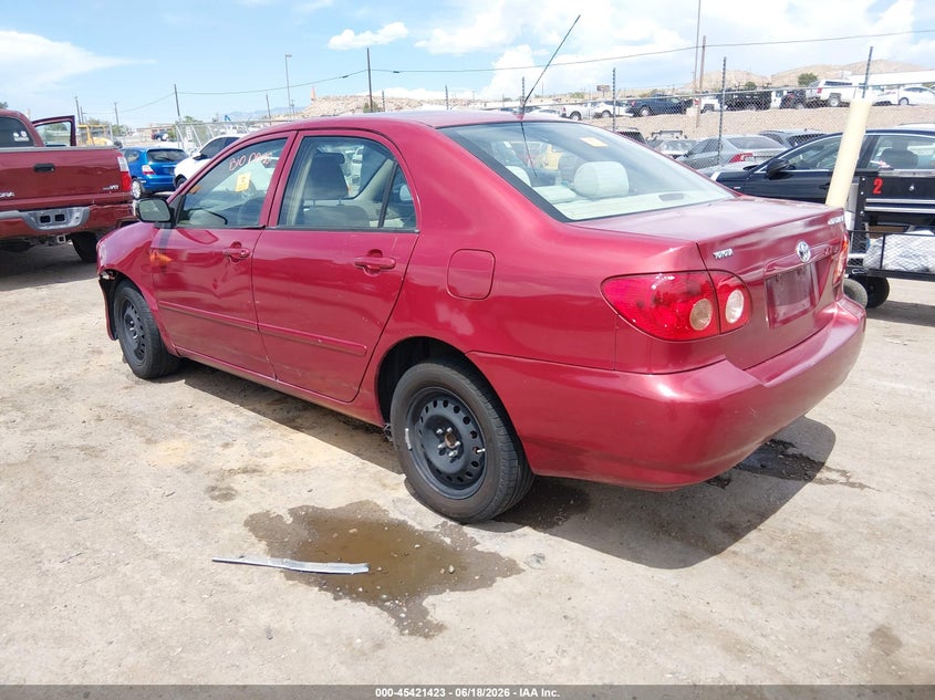 2008 TOYOTA COROLLA auction photo 3