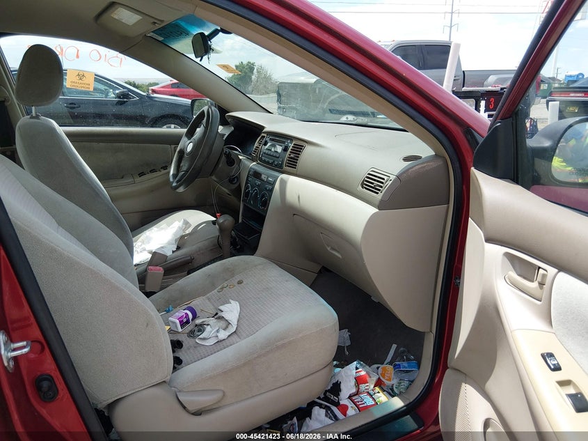 2008 TOYOTA COROLLA auction photo 5