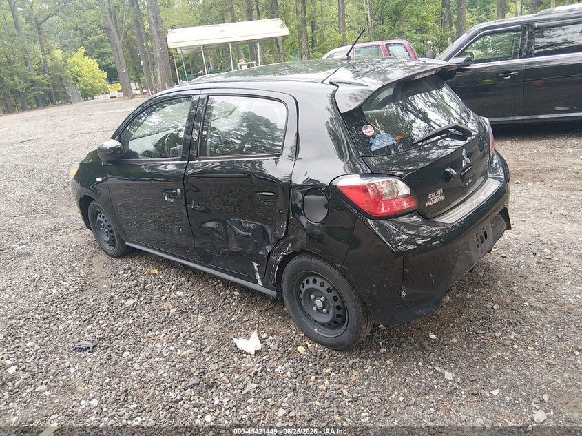 Vin: ml32auhj3ph000566, lot: 45919500, mitsubishi mirage es/le 20233