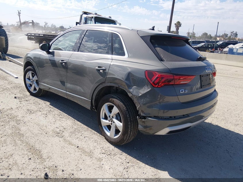 Vin: wa1bucf37m1112515, lot: 45919514, audi q3 premium plus 40 tfsi quattro tiptronic 20213