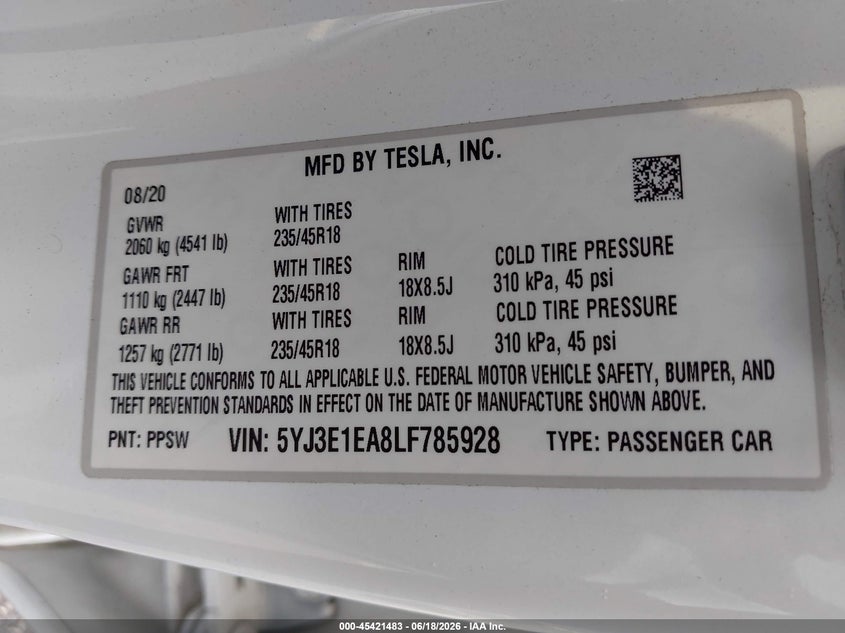 AtlanticExpress - Tesla Model 3